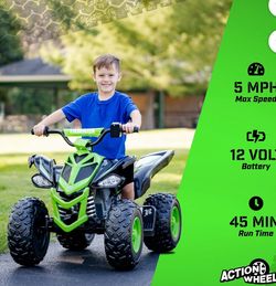 12v ride on Yamaha raptor
