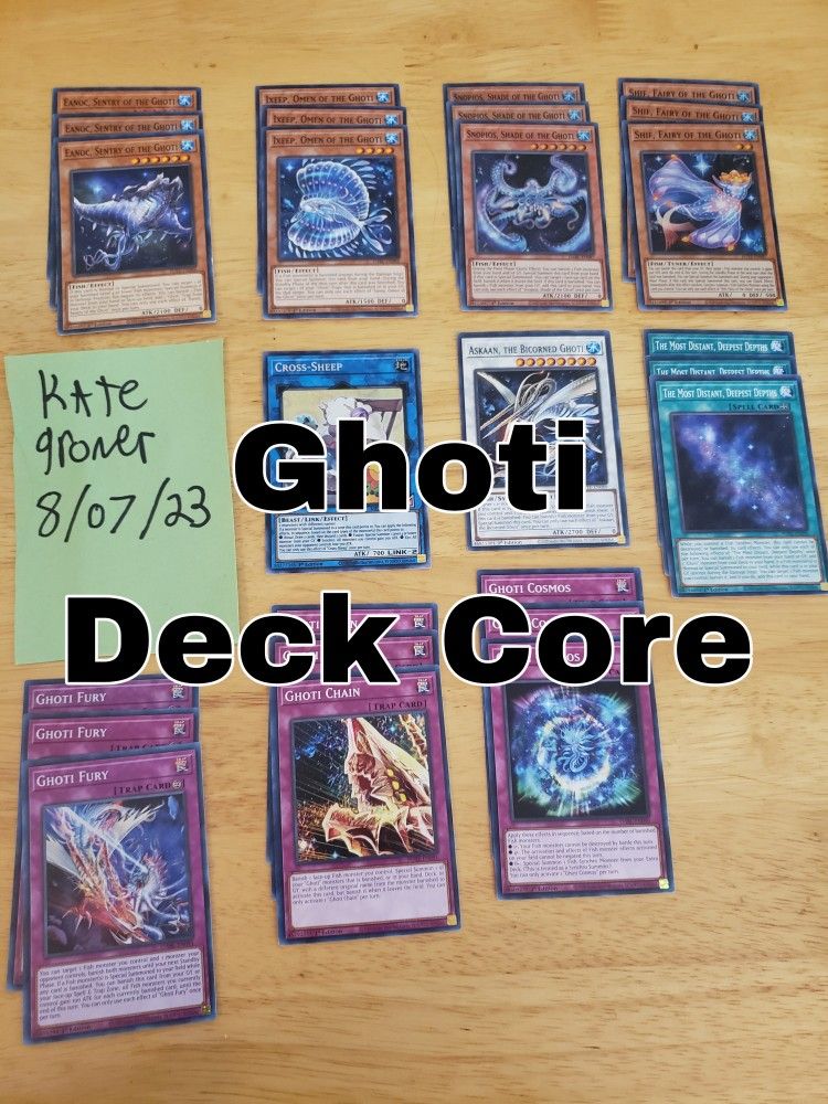 Yugioh Ghoti Deck Core 26 Cards