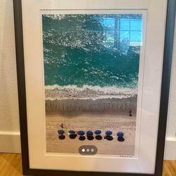 Signed Gray Malin’s  “Santa Monica Vertical”