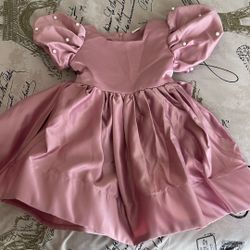 Beautiful Pink Dress For 18 Months