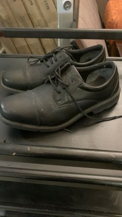 Black Casual Shoes Men Size: 12