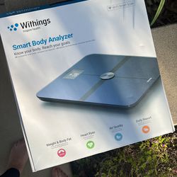 Withings New In Box Wi-Fi Smart Body Analyzer Scale 