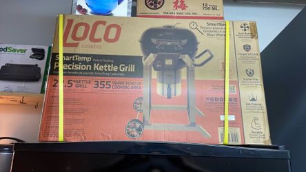 NEW LoCo Smart Temp Precision Kettle Grill