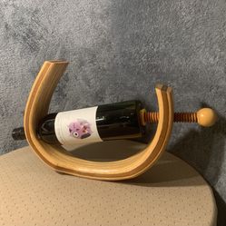 Arts & Crafts Wine Bottle Holder