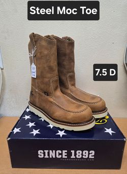 Thorogood work boots sz 7.5 D STEEL TOE