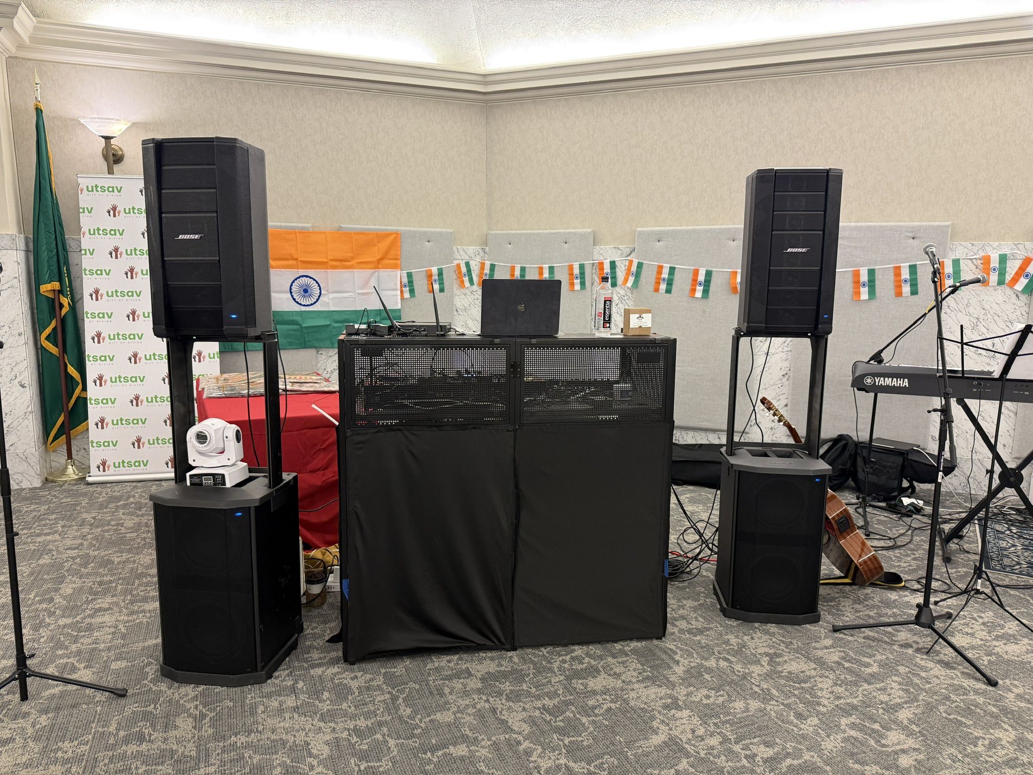 DJ Set Up Bose F1 Pioneer XDJ-RX3 Bose T8s-8channel