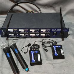 Vocopro Wireless UHF Pro microphone System 8 Mic 