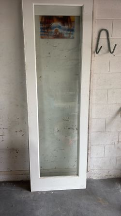 Interior Doble Glass Door 30-1/2 X 95