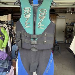 Wet suit vest and hoodie