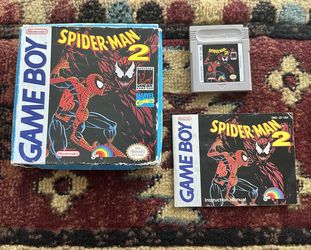 Marvel Spider-Man 2 Nintendo GameBoy Game Boy 1992