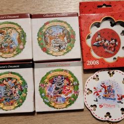 Disney Porcelain Ornaments Collectors