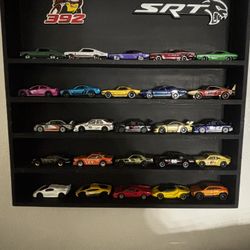 Hot Wheels Display W Cars