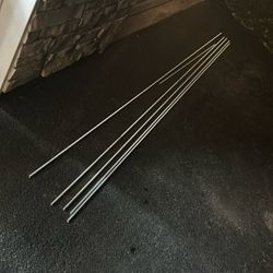 5pcs. 7/16” Threaded Rod 10’