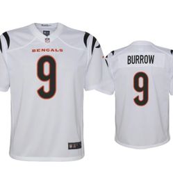Cincinnati Bengals Joe Burrow stitched jersey 