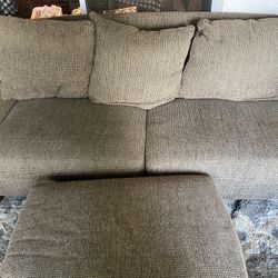 Sofa And Ottoman $100 OBO