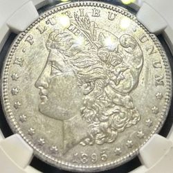 1895-o Morgan Silver $1 Coin rare Year
