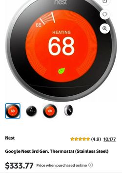 Nest thermostat pro edition
