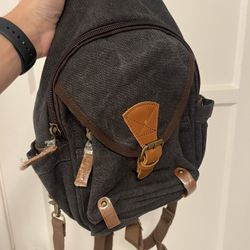 Small Canvas Sling Bag