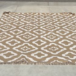 Pottery Barn Lily indoor-outdoor rug, size 8x10