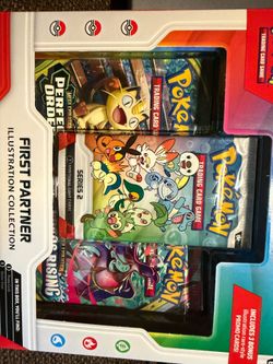 Pokémon TCG First Partner Illustration Collection Series 2 Box 3 Cards Promo