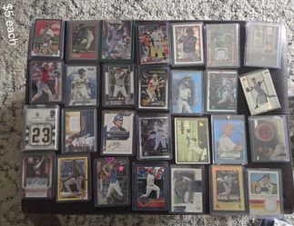 $5 each Baseball cards