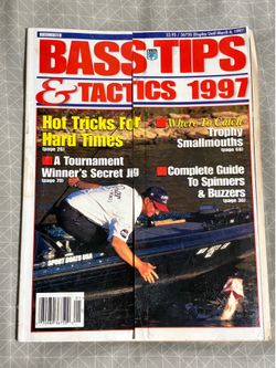 Bassmaster Magazine Bass Tips & Tactics 1997 Issue