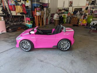 Kid Trax Dodge Viper SRT Convertible Toddler Pink