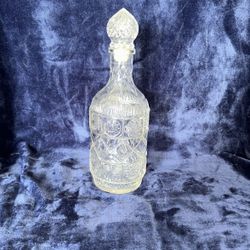 vintage Federal Glass MCM cut glass