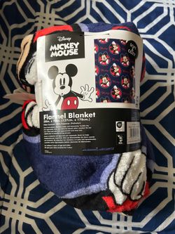 Mickey Mouse toddler blanket