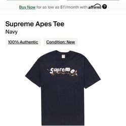 Supreme Apes Shirt M