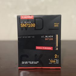 SanDisk WD_BLACK SN7100 NVMe PCIe Gen 4.0 M2 Internal Gaming SSD 2TB