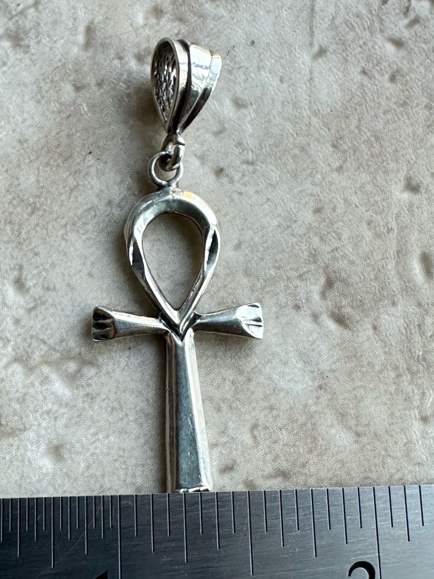 Sterling Silver Ankh Pendant