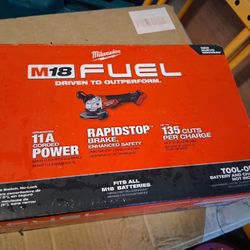 M18 Fuel Rapidstop Grinder Tool Only