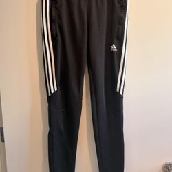 Adidas Men's Black Joggers, Size Small