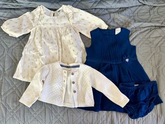 Pretty baby girl dresses - 3 months