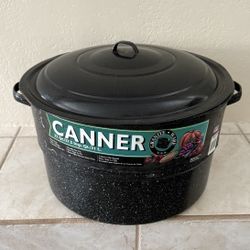 33 Quart Granite Ware Enamel Steel Canner