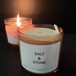 Salt & Stone Candles - Grapefruit&Patchouli and Santal & Vetiver