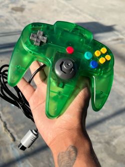 New N64 Controller Clear Green – Brand New in Box