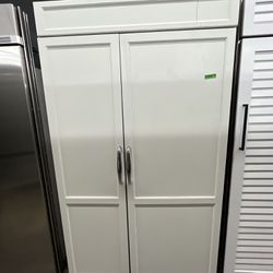 Built In Kitchen Aid Panel Ready 48” Wide Refrigerator 