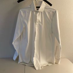 Calvin Klein dress shirt- Hidden Button