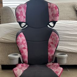evenflo pink carseat