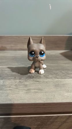 LPS Grey Great Dane