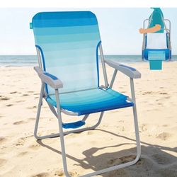 WEJOY Reclining Backpack Beach Chair