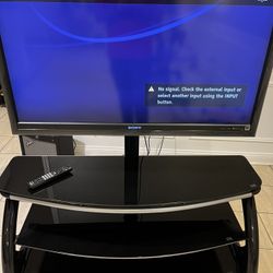 40’ HDTV With Stand And Chromecast 