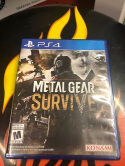 PS4 Metal Gear Survive
