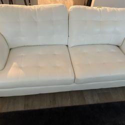 White sofa