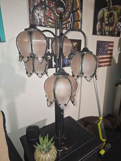 Lotus lamp vintage