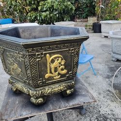 Dragon Phuc Loc Tho Cement Big Cement Planter 
