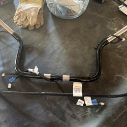 2025 Harley Street Glide Bars Stock  & Clutch Cable