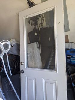 32" Exterior backyard door good condition